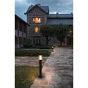 SLV LED Udendørslampe OVALISK 75 FL LED Standerlampe, CCT switch, 3000/4000K, 560/600lm, IP65, antracit