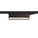 LED 3-Faset Lampe SIGHT MOVE, 26W, IP20, 4000K, 3100lm, sort