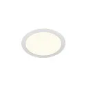 LED Loftindbygningslampe SENSER 24 DL, rund, 12,5W, 1200lm, IP20, hvid, 4000K