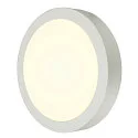 SLV LED Væg-/Loftlampe SENSER 24 CW, rund, 15W, IP20, hvid, 4000K, 1300lm