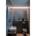 SLV LED Væglampe TRUKKO WL, firkantet, IP44, aluminium