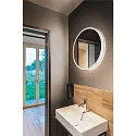 SLV LED Væglampe TRUKKO WL, rund, IP44, aluminium
