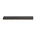 SLV LED Væglampe DIRETO 60 WL, CCT switch, 2700/3000K, 590/625lm, IP20, sort matt