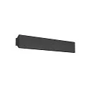 SLV LED Væglampe DIRETO 60 WL, CCT switch, 2700/3000K, 590/625lm, IP20, sort matt