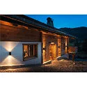 SLV LED Udendørslampe ESKINA FRAME WL DOUBLE LED Væglampe, CCT switch, 3000/4000K, 1100/1200lm, IP65, antracit