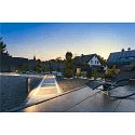 SLV LED Outdoor luminaire ESKINA FRAME FL SINGLE LED Floor lamp, CCT switch, 3000/4000K, 1100/1200lm, IP65, anthracite, 45cm