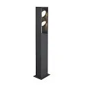 LED Outdoor luminaire ESKINA FRAME 75 FL DOUBLE LED Floor lamp, CCT switch, 3000/4000K, 1100/1200lm, IP65, anthracite