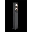 SLV LED Udendørslampe ESKINA FRAME 75 FL DOUBLE LED Standerlampe, CCT switch, 3000/4000K, 1100/1200lm, IP65, antracit