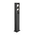 SLV LED Udendørslampe ESKINA FRAME 75 FL DOUBLE LED Standerlampe, CCT switch, 3000/4000K, 1100/1200lm, IP65, antracit