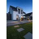 SLV LED Udendørslampe ESKINA FRAME 75 FL DOUBLE LED Standerlampe, CCT switch, 3000/4000K, 1100/1200lm, IP65, antracit