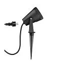 SLV Ground spike luminaire SAMRINA SP SINGLE, QPAR51, IP65, black