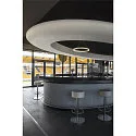 SLV LED Pendant luminaire ONE 80 PD DALI UP/DOWN, CCT switch, 3000/4000K, 615/635lm, white