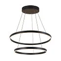 LED Pendel ONE DOUBLE PD DALI UP/DOWN, CCT switch, 3000/4000K, 1050/1060lm, sort