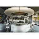 SLV LED Pendant luminaire ONE DOUBLE PD DALI UP/DOWN, CCT switch, 3000/4000K, 1050/1060lm, white