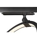SLV 3-Faset Lampe ONE 40 TRACK DALI, 15,2W, 4000K, 670lm, sort