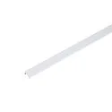 1-Phase track cover, 2m, white