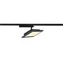 SLV LED 1-faset spot PANEL TRACK, firkantet, 15x30cm, 18W, 3000K, sort