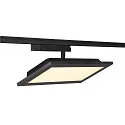 SLV LED 1-faset spot PANEL TRACK, firkantet, 15x30cm, 18W, 3000K, sort