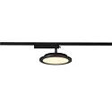 LED 1-faset spot PANEL TRACK, rund, 20cm, 18W, 3000K, sort