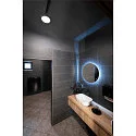 SLV LED 1-faset spot PANEL TRACK, rund, 20cm, 18W, 3000K, sort