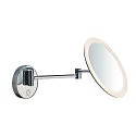 SLV LED Væeglampe MAGANDA WL Makeup spejl, CCT switch, 2700/3000/4000K, IP44, chrom