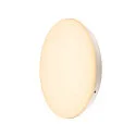 SLV Væg-/Loftlampe SIMA SENSOR, rund, 3000K, 2150lm, IP44, hvid