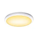 LED Outdoor luminaire RUBA 42 CW LED Wall / Ceiling luminaire, CCT switch 3000/4000K, 2000/2270lm, IP65, white