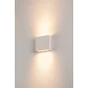 SLV Væglampe BIG QUAD UP/DOWN WL, hvid