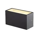 SLV LED Udendørs Væglampe SITRA M WL UP/DOWN, CCT switch 3000/4000K, antracit