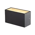 SLV LED Udendørs Væglampe SITRA M WL UP/DOWN, CCT switch 3000/4000K, antracit