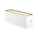 SLV LED Outdoor Wall luminaire SITRA L WL UP/DOWN, CCT switch, 3000/4000K, white