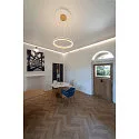 SLV LED Pendel ONE 60 PHASE up/down, 24W, 2700/3000K, 130°, messing