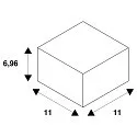 SLV Reflector for ENOLA L, 60°, chrome