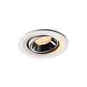 LED Loft Indbygningslampe NUMINOS® MOVE S, 2700K, 55°, hvid/chrom