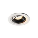LED Loft Indbygningslampe NUMINOS® MOVE S, 3000K, 20°, hvid/sort