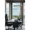SLV Floor lamp WORKLIGHT, 79W, 4000K, 80°, black