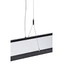 SLV Pendant luminaire WORKLIGHT DALI, 57W, 4000K, 80°, black