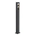 LED Standerlampe ESKINA FRAME 125 Pole dobbelt, 27W, 3000/4000K, 95°, antracit
