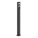 SLV LED Standerlampe ESKINA FRAME 175 Pole dobbelt, 27W, 3000/4000K, 95°, antracit