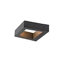 LED Væglampe BOOKAT, 15W, 3000/4000K, antracit