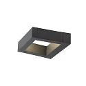 SLV LED Væglampe BOOKAT, 15W, 3000/4000K, antracit