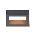 SLV LED Væglampe BOOKAT, 15W, 3000/4000K, antracit