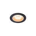 LED Loft Indbygningslampe NUMINOS® XS, 2700K, 40°, sort/hvid