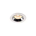 LED Loft Indbygningslampe NUMINOS® XS, 2700K, 20°, hvid/chrom