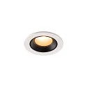 LED Loft Indbygningslampe NUMINOS® XS, 2700K, 40°, hvid/sort