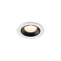 LED Loft Indbygningslampe NUMINOS® XS, 4000K, 55°, hvid/sort
