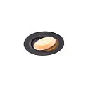 LED Ceiling recessed luminaire NUMINOS® MOVE XS, 2700K, 40°, black/white