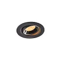 LED Loft Indbygningslampe NUMINOS® MOVE XS, 3000K, 55°, sort/chrom