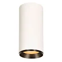 LED Loftlampe NUMINOS® XL PHASE, 36W, 2700K, 60°, hvid / sort