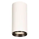 LED Loftlampe NUMINOS® XL PHASE, 36W, 4000K, 24°, hvid / sort